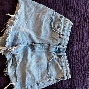 Zara Sky Blue Denim Pants